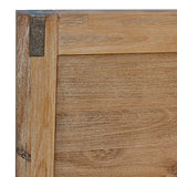 NNEDSZ Bed Frame King Single Size in Solid Wood Veneered Acacia Bedroom Timber Slat in Oak