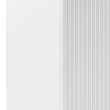 NNEDSZ Buffet Ceramic Table Top MDF Cabinet Storage Stainless Steel In White