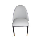 NNEDSZ 2X Dining Chairs Purple Colour Premium Leatherette Carbon Steel Frame Firm Support