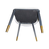 NNEDSZ 2X Dining Chairs Purple Colour Premium Leatherette Carbon Steel Frame Firm Support