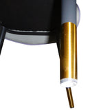 NNEDSZ 2X Dining Chairs Purple Colour Premium Leatherette Carbon Steel Frame Firm Support