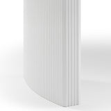 NNEDSZ Dining Table Sintered Stone Top MDF Table Base High Glossy White
