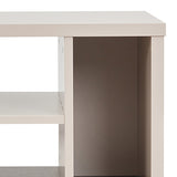 NNEDSZ Lamp Table 3 Open Storage Cabinet MDF in Champagne Colour