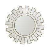 NNEDSZ Wall Mirror MDF Silver Clear Image Lightweight MRR-02