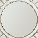 NNEDSZ Wall Mirror MDF Silver Clear Image Lightweight MRR-02