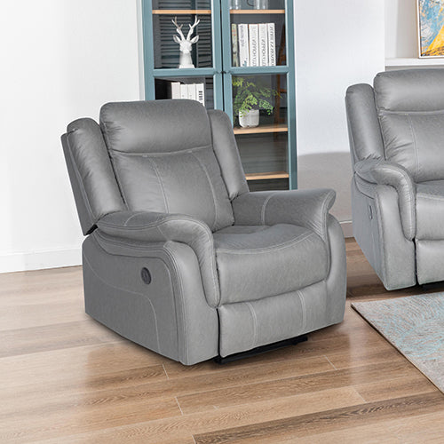 NNEDSZ Carlton 1R Finest Fabric Recliner Sturdy Construction Metal Mechanism