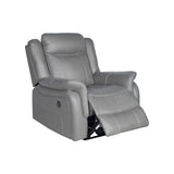 NNEDSZ Carlton 1R Finest Fabric Recliner Sturdy Construction Metal Mechanism