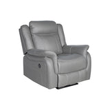 NNEDSZ Carlton 1R Finest Fabric Recliner Sturdy Construction Metal Mechanism
