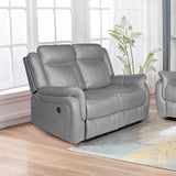 NNEDSZ Carlton 2R Finest Fabric Recliner Sturdy Construction Metal Mechanism