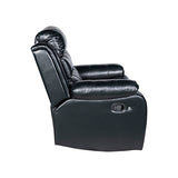 NNEDSZ 1R Seater Finest Leatherette Recliner Feature Console LED Light Ultra Cushioned