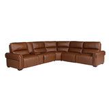 NNEDSZ Havana 6 Seater Genuine Leather Recliner Sofa Power Slide Chaise Zero Gravity Mechanism