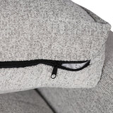 NNEDSZ Milano Corner Sofa Chaise Polyester Fabric Multilayer Two Pillows Attached Individual Pocket Spring
