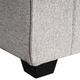 NNEDSZ Milano Corner Sofa Chaise Polyester Fabric Multilayer Two Pillows Attached Individual Pocket Spring
