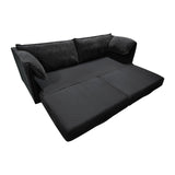 NNEDSZ 3 Seater Multifunctional Sofa Bed Fabric Upholstery New Foam Pocket Spring