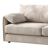 NNEDSZ 3 Seater Multifunctional Sofa Bed Fabric Upholstery New Foam Pocket Spring