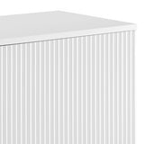 NNEDSZ TV Cabinet Storage Drawer MDF Glossy Entertainment Unit in White colour