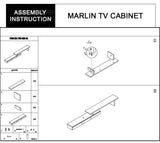 NNEDSZ Marlin Tv Unit White