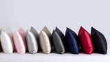 NNEDSZ Luxury Pillowcase 2 Pack - 100% Pure Mulberry Silk on Both Sides - Charcoal