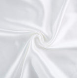 NNEDSZ Luxury Pillowcase 2 Pack - 100% Pure Mulberry Silk on Both Sides - White