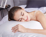 NNEDSZ Luxury Pillowcase 2 Pack - 100% Pure Mulberry Silk on Both Sides - White