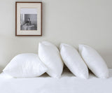 NNEDSZ Luxury Plush Down Microfibre Medium Firm Pillows - 4 Pack
