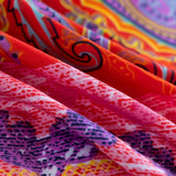 NNEDSZ Print Microfibre Quilt Cover Set (Cindy, Double)