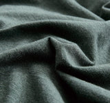 NNEDSZ 100% Jersey Cotton Soft Stretchy Breathable Fitted Sheet - Forest Green - Queen Size