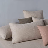 NNEDSZ 100% Jersey Cotton Quilt Cover Set - Natural - Queen