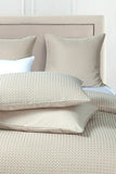 NNEDSZ 100% Premium Waffle Microfibre Quilt Cover Set (3Pcs) - Beige - Queen