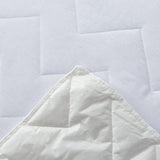 NNEDSZ 100% Ultra-Soft Cotton Quilted Anti-Microbial Mattress Cover Protector - King Size