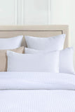 NNEDSZ 100% Premium Waffle Microfibre Quilt Cover Set (3Pcs) - White - King
