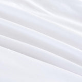 NNEDSZ Vintage Washed Microfibre Quilt Cover Set (3Pcs) - White - King Size