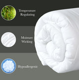 NNEDSZ 100% Premium Bamboo Microfiber Quilt - King Size