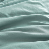 NNEDSZ Vintage Washed Microfibre Sheet Set with 2 Pillowcases - Seafoam - King