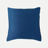 NNEDSZ Super Soft Textured Corduroy Velvet European Pillowcase - Navy Blue