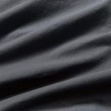 NNEDSZ Vintage Washed 100% Cotton European Pillowcase - Luxurious European Pillow Cover - Charcoal - 1 Pc