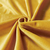 NNEDSZ Super Soft Textured Corduroy Velvet European Pillowcase - Mustard Yellow
