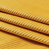 NNEDSZ Super Soft Textured Corduroy Velvet European Pillowcase - Mustard Yellow