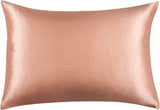 NNEDSZ Luxury Pillowcase - 100% Pure Mulberry Silk on Both Sides - Copper