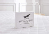 NNEDSZ Luxury Pillowcase - 100% Pure Mulberry Silk on Both Sides - Emerald Green