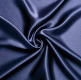NNEDSZ Luxury Pillowcase - 100% Pure Mulberry Silk on Both Sides - Navy