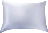 NNEDSZ Luxury Pillowcase - 100% Pure Mulberry Silk on Both Sides - Silver