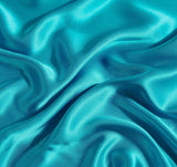 NNEDSZ Luxury Pillowcase - 100% Pure Mulberry Silk on Both Sides - Teal