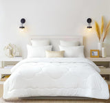 NNEDSZ 100% Premium Bamboo Microfiber Quilt - Super King Size