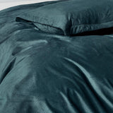 NNEDSZ Set of 2 Super Soft Corduroy Velvet Standard Pillowcase - Forest Green