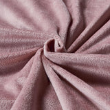 NNEDSZ Set of 2 Super Soft Corduroy Velvet Standard Pillowcase - Dusty Pink