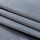 NNEDSZ Set of 2 Super Soft Corduroy Velvet Standard Pillowcase - Steel