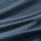 NNEDSZ Vintage Washed 100% Cotton Standard Pillowcase - Luxurious Standard Pillow Cover - Dark Indigo - 2 Pcs