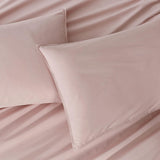 NNEDSZ Vintage Washed 100% Cotton Standard Pillowcase - Luxurious Standard Pillow Cover - Pink - 2 Pcs