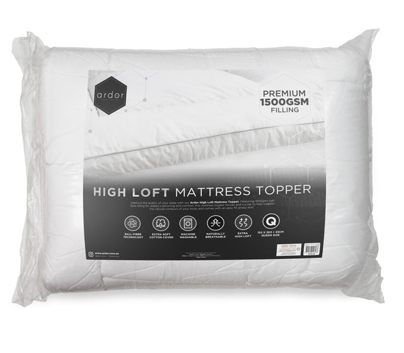 NNEDSZ 1500GSM Ball fibre MATTRESS TOPPER - DOUBLE